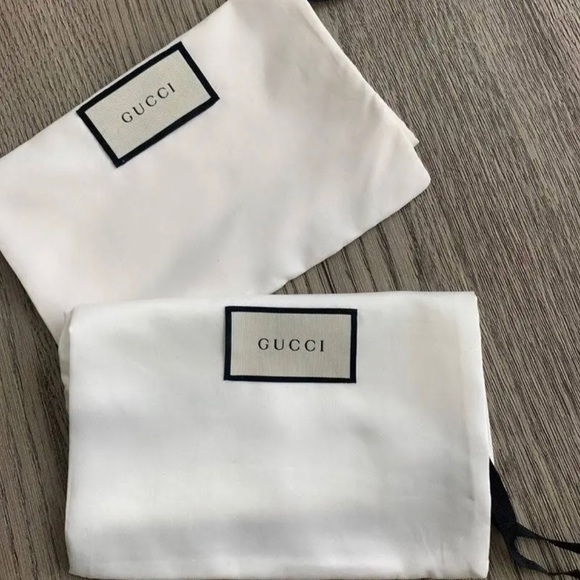 Gucci Dust/Shoe Bag - Silk - Brand New - 2 pcs - Picture 2 of 5